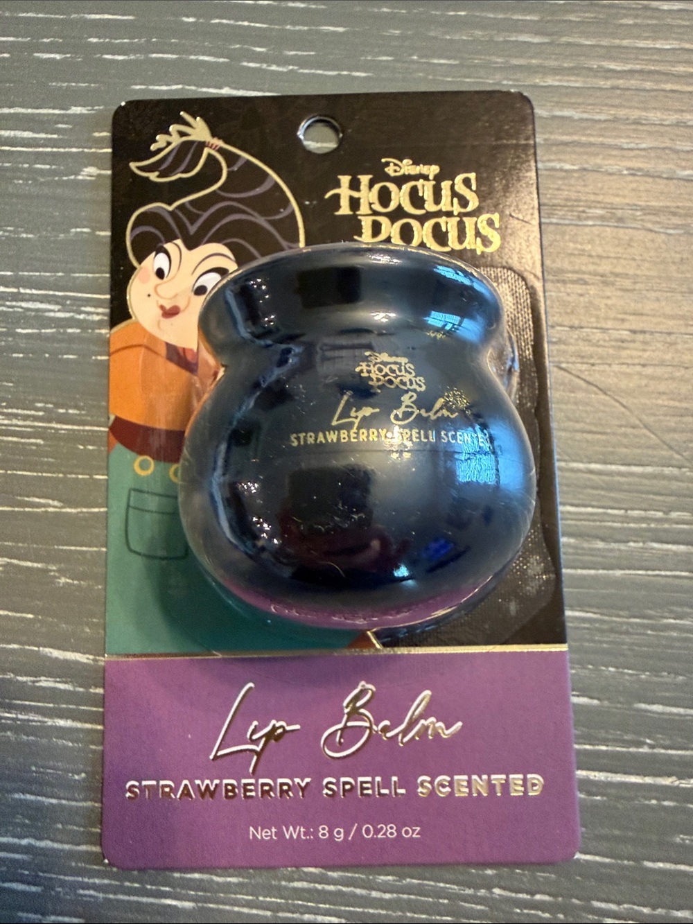 Disney Hocus Pocus Mary Sanderson Strawberry Spell Lip Balm